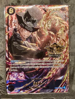 Sabo OP07-118 SEC ONE PIECE Card Game Japanese 3rd ANNIVERSARY SET English Ver - Image 1