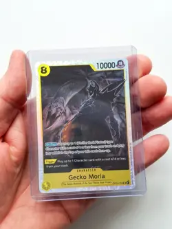 Gecko Moria One Piece TGC Card - OP14-104 The Azure Sea's Seven Foil NM - Image 3