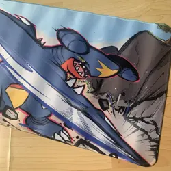 Garchomp Rubber Playmat Play Mat For Tcg Trading Card Game Pokemon Mouse Pad - Image 2