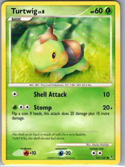 Turtwig 131/147 Non Holo Supreme Victors - Pokemon Card - LP - Image 1