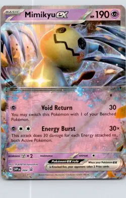 Mimikyu ex - Promo SV: Scarlet & Violet Promo Cards 004 NM - Image 1