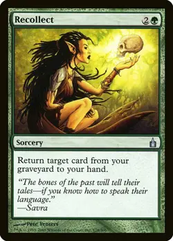 1x Recollect - NM English MTG - Ravnica - Image 1