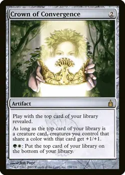 1x Crown of Convergence - NM English MTG - Ravnica - Image 1
