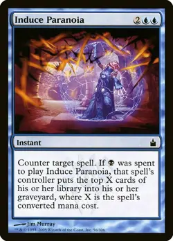 1x Induce Paranoia - NM English MTG - Ravnica - Image 1