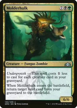 1x Molderhulk - NM English MTG - Guilds of Ravnica - Image 1