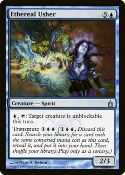1x Ethereal Usher - NM English MTG - Ravnica - Image 1