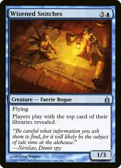 1x Wizened Snitches - NM English MTG - Ravnica - Image 1