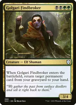 1x Golgari Findbroker - NM English MTG - Guilds of Ravnica - Image 1