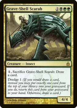 1x Grave-Shell Scarab - NM English MTG - Ravnica - Image 1