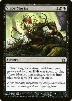 1x Vigor Mortis - NM English MTG - Ravnica - Image 1