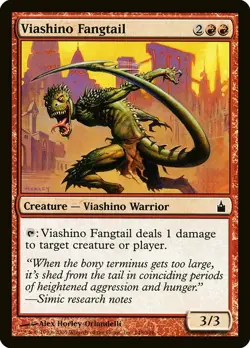 1x Viashino Fangtail - NM English MTG - Ravnica - Image 1
