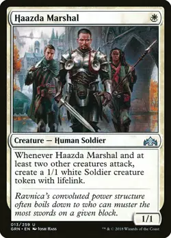 1x Haazda Marshal - NM English MTG - Guilds of Ravnica - Image 1