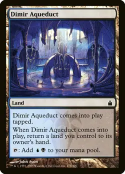 1x Dimir Aqueduct - NM English MTG - Ravnica - Image 1