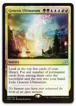 Genesis Ultimatum #189 (Foil) (NM) Ikoria IKO Magic MTG - Image 1