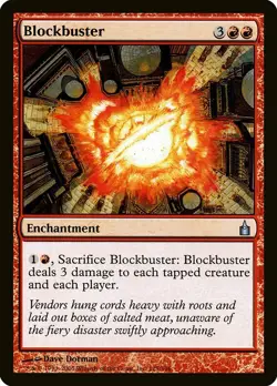 1x Blockbuster - NM English MTG - Ravnica - Image 1