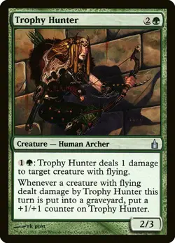 1x Trophy Hunter - NM English MTG - Ravnica - Image 1