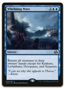 Whelming Wave #44 (NM) Elspeth vs Kiora DDO Magic MTG - Image 1