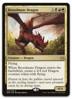 Broodmate Dragon #153 (NM) Modern Masters 2017 MM3 Magic MTG - Image 1