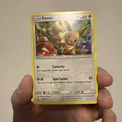 Eevee 48/68 Hidden Fates Holo Pokemon Holo Rare - Image 2