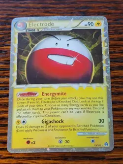 Electrode (Prime) - 93/102 - Ultra Rare HGSS - Triumphant Pokemon LP - Image 1