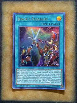 Yugioh Joker’s Straight KICO-EN004 Ultra Rare 1st Ed NM - Image 1