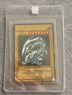 Konami Blue-Eyes White Dragon SDK-001 Ultra Rare 3000 ATK English - Image 3