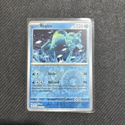 Regice Uncommon SV09: Journey Together 042/159 NM Pokemon Card Reverse Holo - Image 1