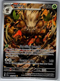 Shiftry 163/162 SV05: Temporal Forces - Pokemon Card - NM - Image 1