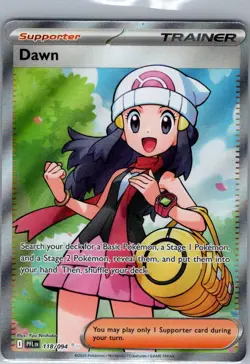 Dawn 118/094 ME02: Phantasmal Flames - Pokemon Card - NM - Image 1