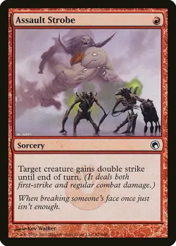 1x Assault Strobe - NM English MTG - Scars of Mirrodin - Image 1