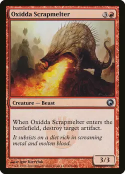 1x Oxidda Scrapmelter - NM English MTG - Scars of Mirrodin - Image 1
