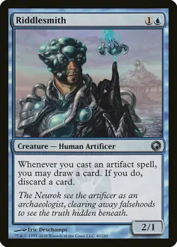 1x Riddlesmith - NM English MTG - Scars of Mirrodin - Image 1
