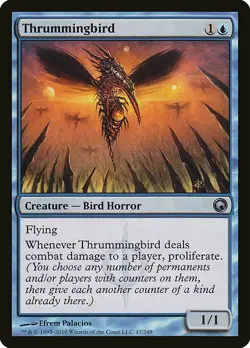 1x Thrummingbird - NM English MTG - Scars of Mirrodin - Image 1