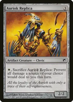 1x Auriok Replica - NM English MTG - Scars of Mirrodin - Image 1