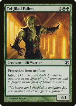 1x Tel-Jilad Fallen - NM English MTG - Scars of Mirrodin - Image 1