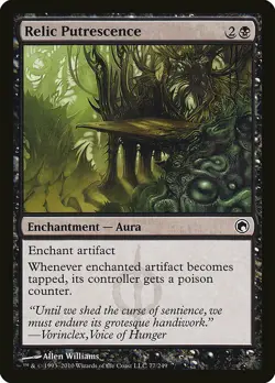 1x Relic Putrescence - NM English MTG - Scars of Mirrodin - Image 1