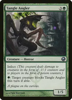 1x Tangle Angler - NM English MTG - Scars of Mirrodin - Image 1