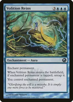1x Volition Reins - NM English MTG - Scars of Mirrodin - Image 1