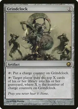 1x Grindclock - NM English MTG - Scars of Mirrodin - Image 1