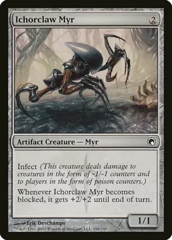 1x Ichorclaw Myr - NM English MTG - Scars of Mirrodin - Image 1