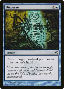 1x Disperse - NM English MTG - Scars of Mirrodin - Image 1
