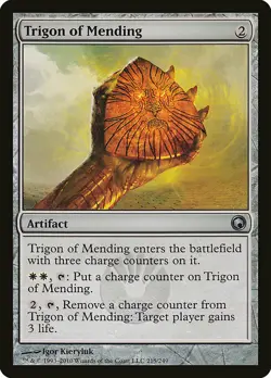 1x Trigon Of Mending - NM English MTG - Scars of Mirrodin - Image 1