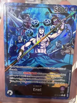 ENEL OP15-058 Alt Art Leader One Piece English Adventure on Kami's Island - Image 1
