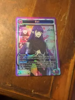 Union Arena UE17BT: SOLO LEVELING Esil UE17BT/SLG-1-008 Super Rare SR - Image 1