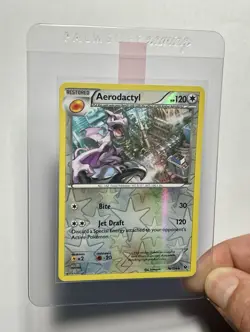 Aerodactyl 76/124 (LP) Reverse Holo XY Series: Fates Collide 2016 Pokemon Card - Image 5