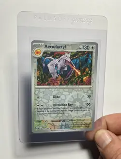Aerodactyl 142/165 (NM) Reverse Holo Scarlet & Violet: 151 2023 Pokemon Card TCG - Image 3