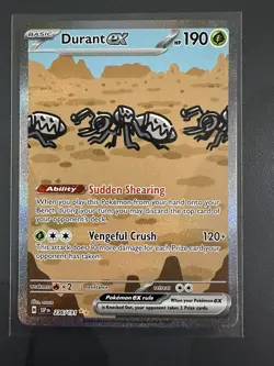 Pokemon Durant EX 236/191 Surging Sparks Special Illustration Rare Card NM - Image 2