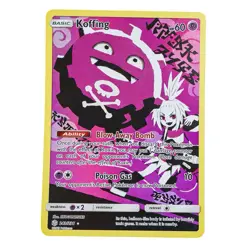 Koffing 243/236 Cosmic Eclipse 2019 Secret Rare Full Art Holo Pokemon Card - NM - Image 1