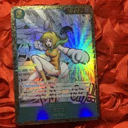 Carrot ONE PIECE Story Goddess ACG Waifu Girl Anime Holo Card - Image 1