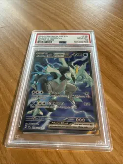 PSA 10 Black Kyurem ex 218/191 Full Art Ultra Rare Surging Sparks Pokemon Card - Image 1